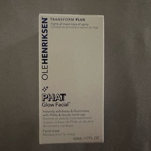 Brand new in box OleHenriksen Phat Glow Facial! Retails for $36